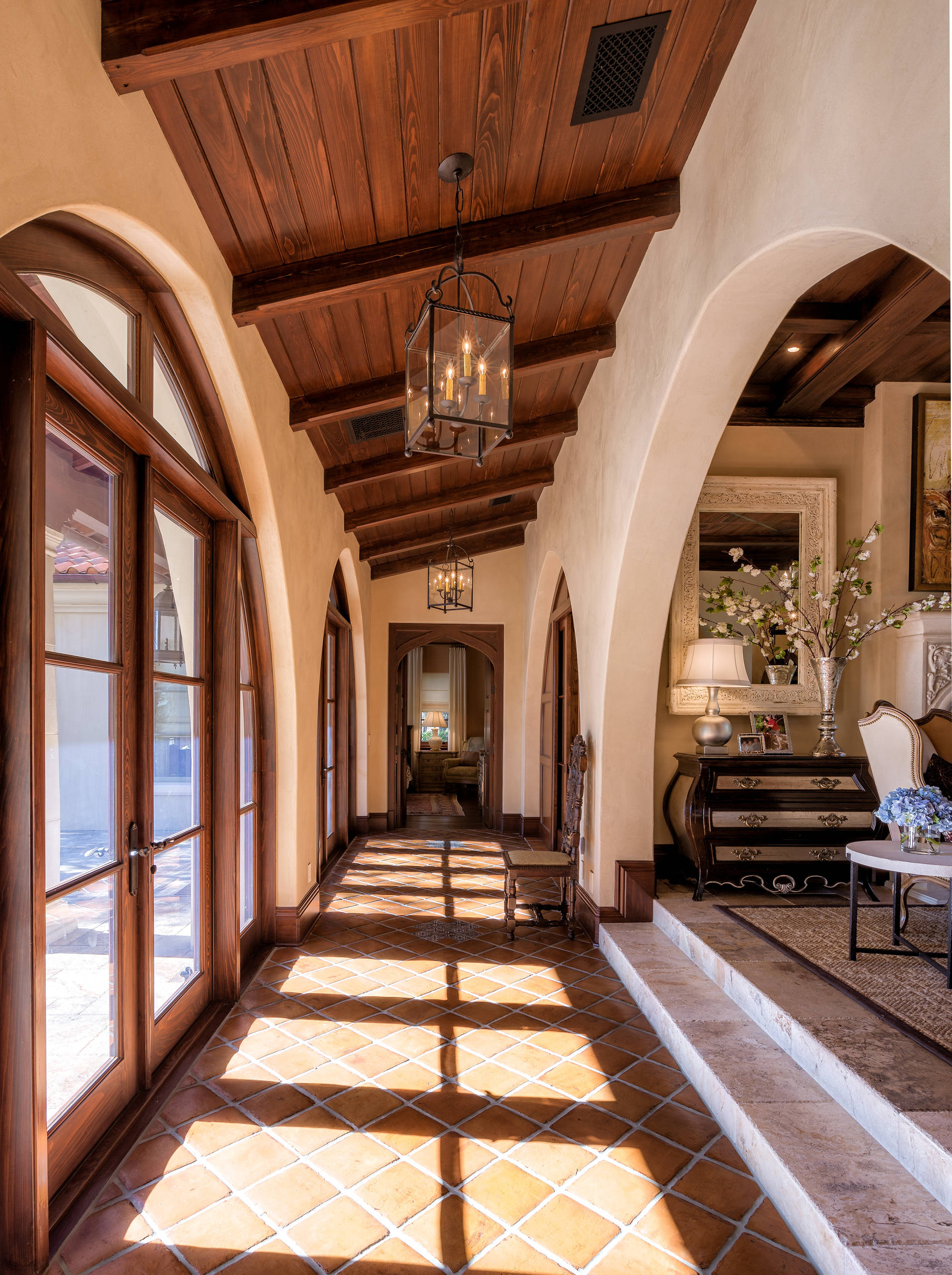 17 Magnificent Mediterranean Hallway Designs To Navigate Through Your Home