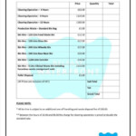 28 Cleaning Price List Templates Free Word PDF Excel Format Download