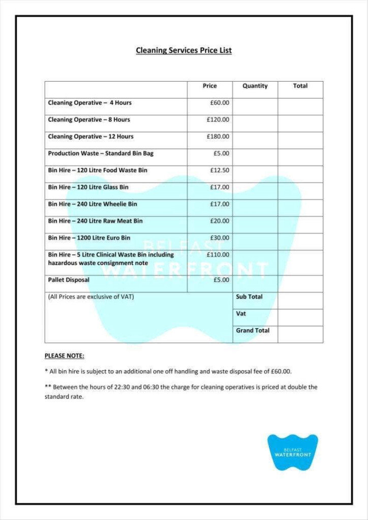 28-cleaning-price-list-templates-free-word-pdf-excel-format-download