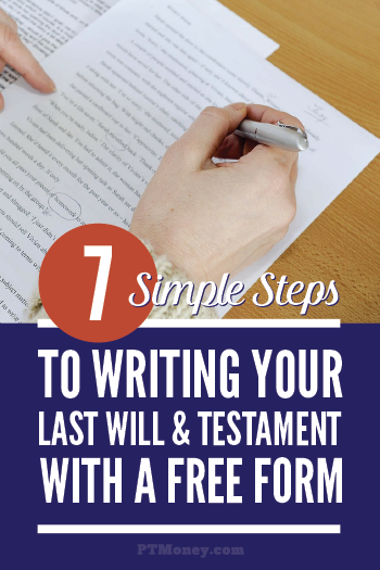 7 Steps To Writing Your Last Will Testament PT Money