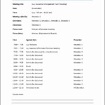 9 Annual General Meeting Agenda Template SampleTemplatess