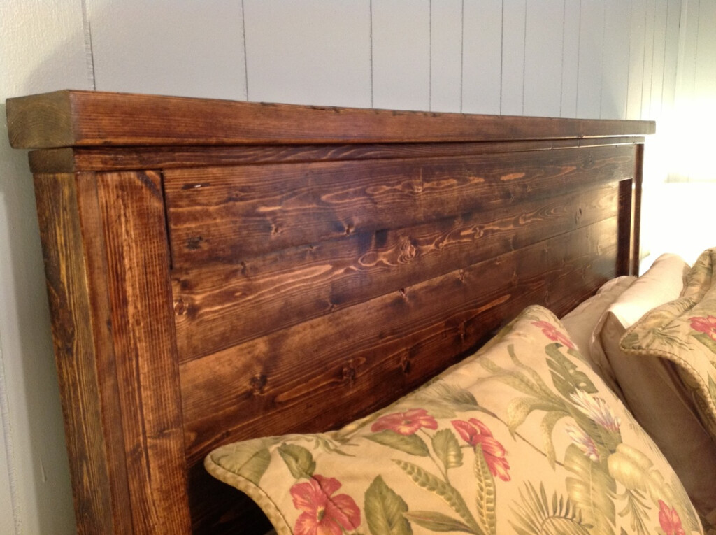 Ana White Reclaimed wood Headboard Queen DIY Projects