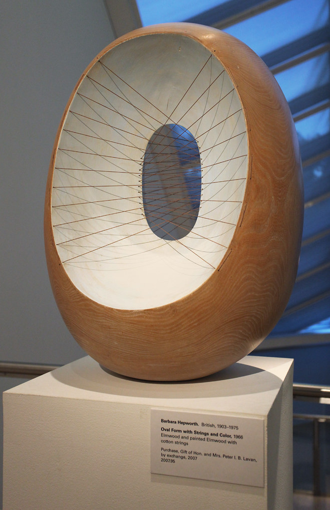 Barbara Hepworth Oval Form With Strings And Color I Like B Flickr