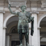 Bronze Statue Of Constantine The Great In Front Of San Lor Flickr