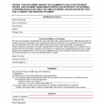 Conditional Contractor s Mechanic s Lien Release Form EForms