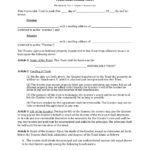 Download Texas Irrevocable Living Trust Form PDF RTF Word