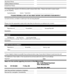 Fillable Credit Bureau Dispute Form Printable Pdf Download