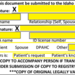 Free Idaho Do Not Resuscitate DNR Order Form PDF EForms Free