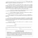 Free Louisiana Living Will Declaration Form PDF Word EForms