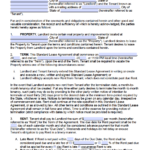 Free Rental Lease Agreement Templates PDF WORD