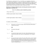 Free Tennessee Guardian Of Minor Power Of Attorney Form PDF Word