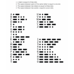 International Morse Code Printable Pdf Download