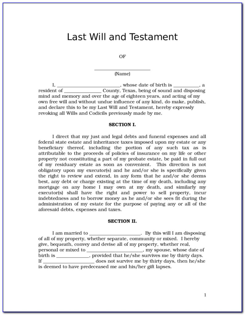 Last Will And Testament Forms Alberta Form Resume Examples R35xyjEO1n