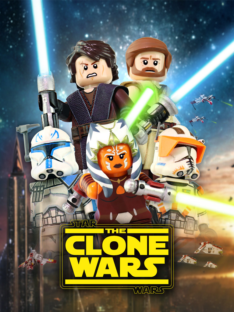 LEGO Star Wars SWCC Clone Wars Poster Designed This After Flickr