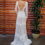 Lisa Backless Boho Lace Wedding Dress Dreamers And Lovers