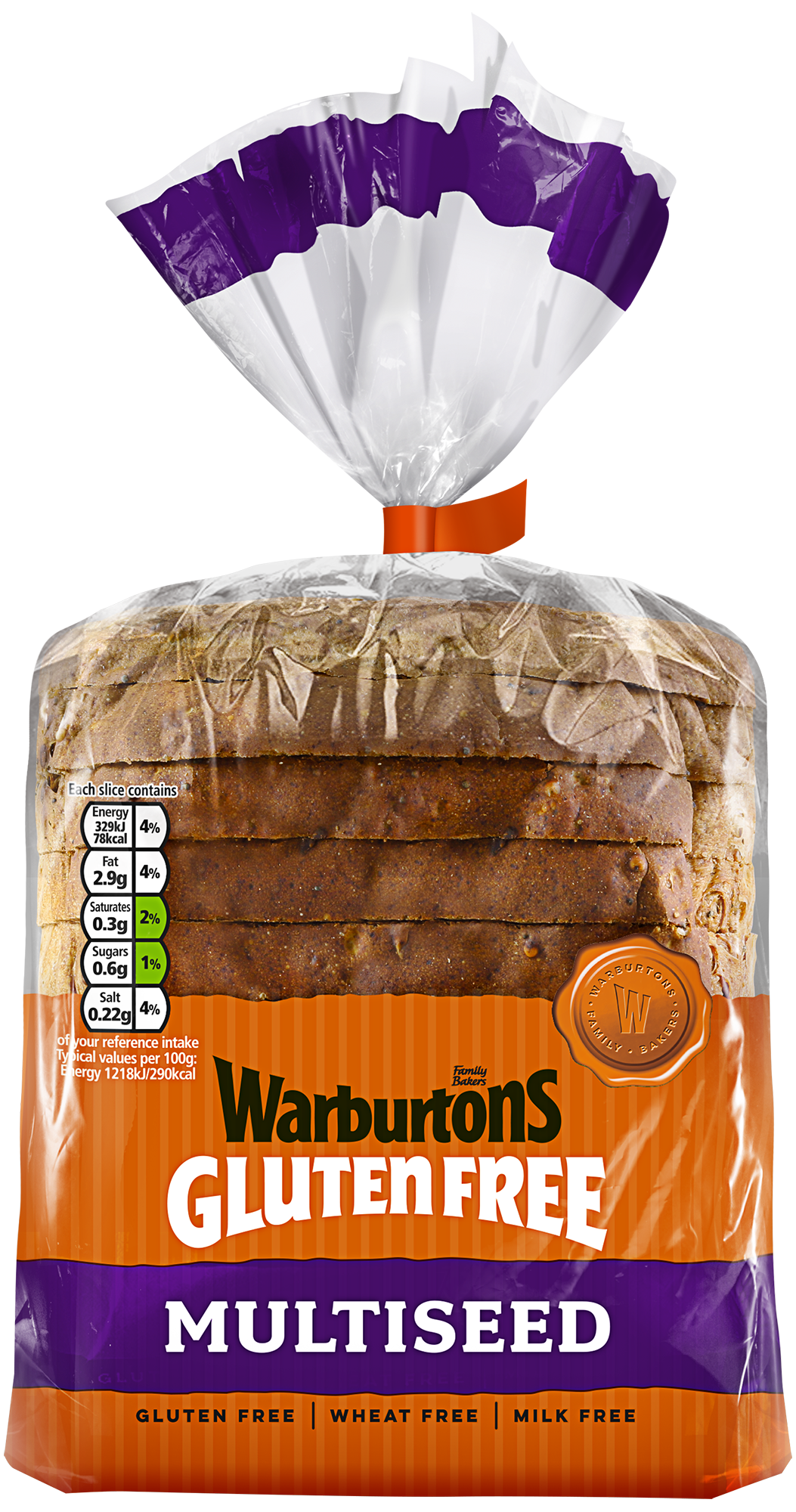 Multiseed Loaf Warburtons Gluten Free