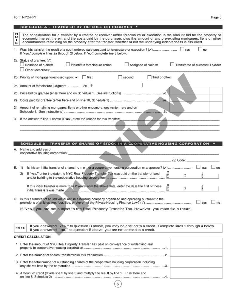 New York City Real Property Transfer Tax Guide And Forms US Legal Forms