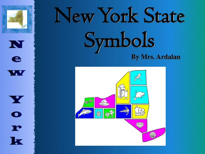 PPT New York State Symbols PowerPoint Presentation Free Download 