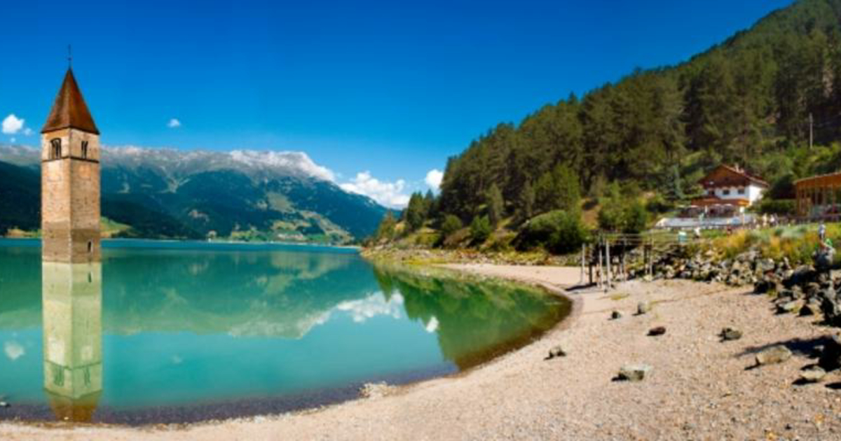 Reschensee Trentino Alto Adige Roadtrippers