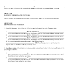Simple Will For Single Person Fillable PDF Free Printable Legal Forms
