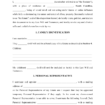 South Carolina Last Will And Testament Template Download Printable PDF