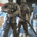 Spring Texas Fire Department Receives Completed Firefighter Statue From
