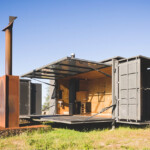 This Tiny Home Composed Of Two Shipping Containers Is Designed For Off