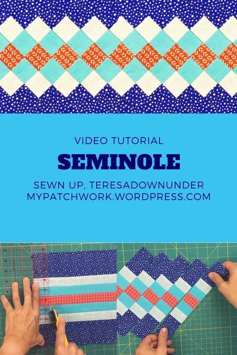 Video Tutorial Seminole Patchwork Tutorial Seminole Patchwork 