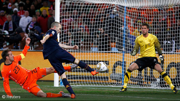 World Cup Rewind Andres Iniesta Plays The Hero With Last ditch Goal At 